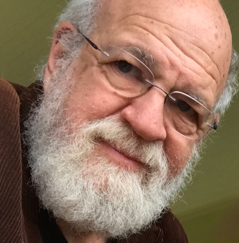 Portrait of Jeremy Kagan, hand-colored drawing